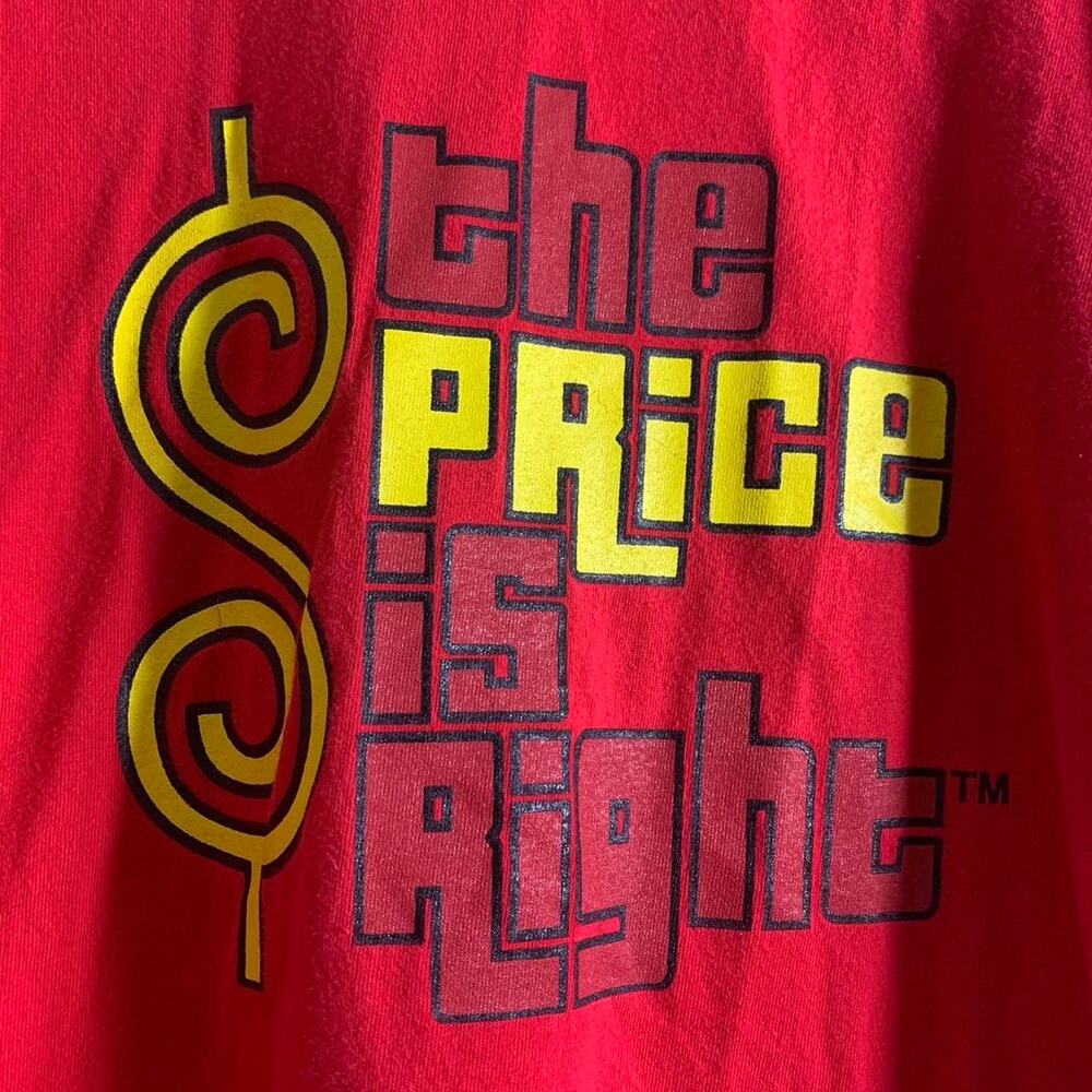 vintage 90’s BOB BARKER’S THE PRICE IS RIGHT GAME SHOW graphic tee shirt XXXL